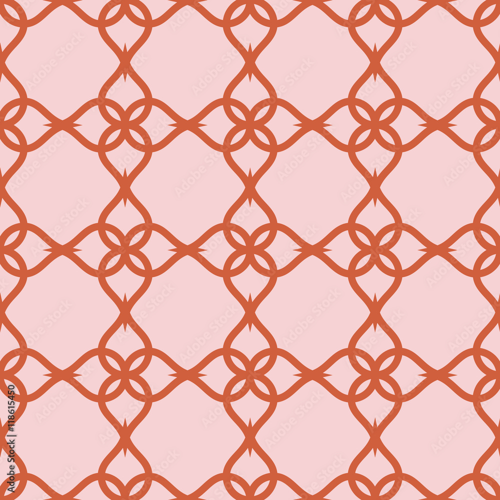 Fototapeta premium Abstract geometric pattern with repeating elements. Vector seamless texture.