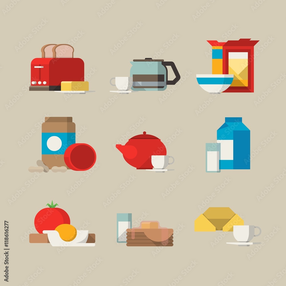 breakfast illustration breakfast illustration