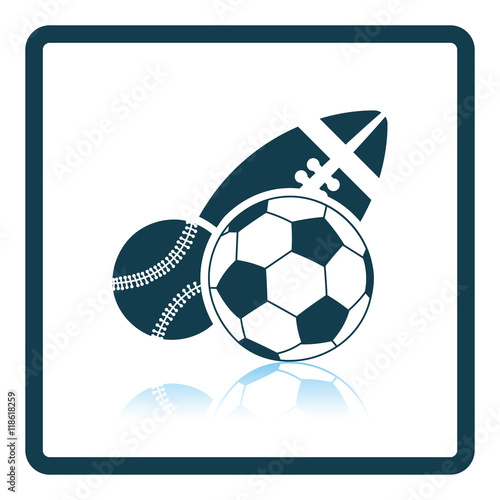 Sport balls icon