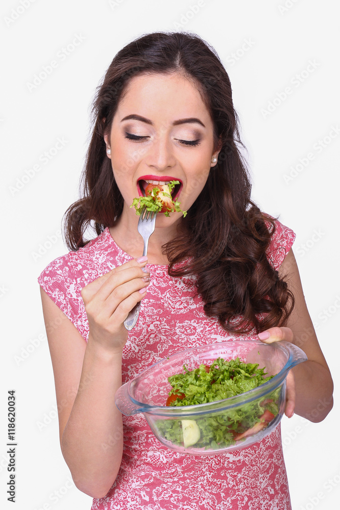 Healthy food concept. Cutting vegetables into a salad. Healthy food concept. Cutting vegetables into a salad.