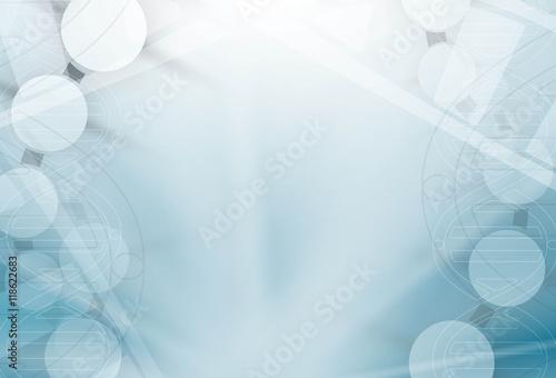 dna and medical and technology background. futuristic molecule structure presentation