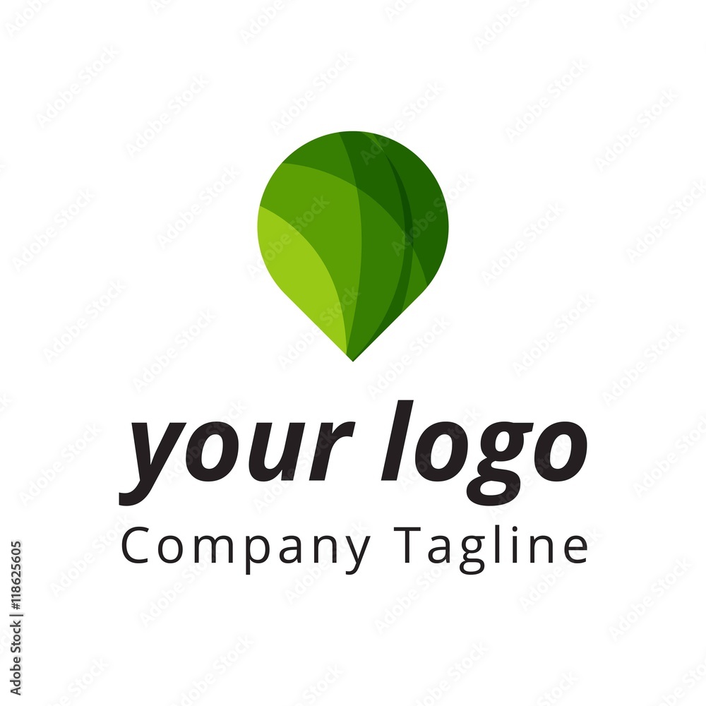 Fototapeta premium Professional Pin Logo