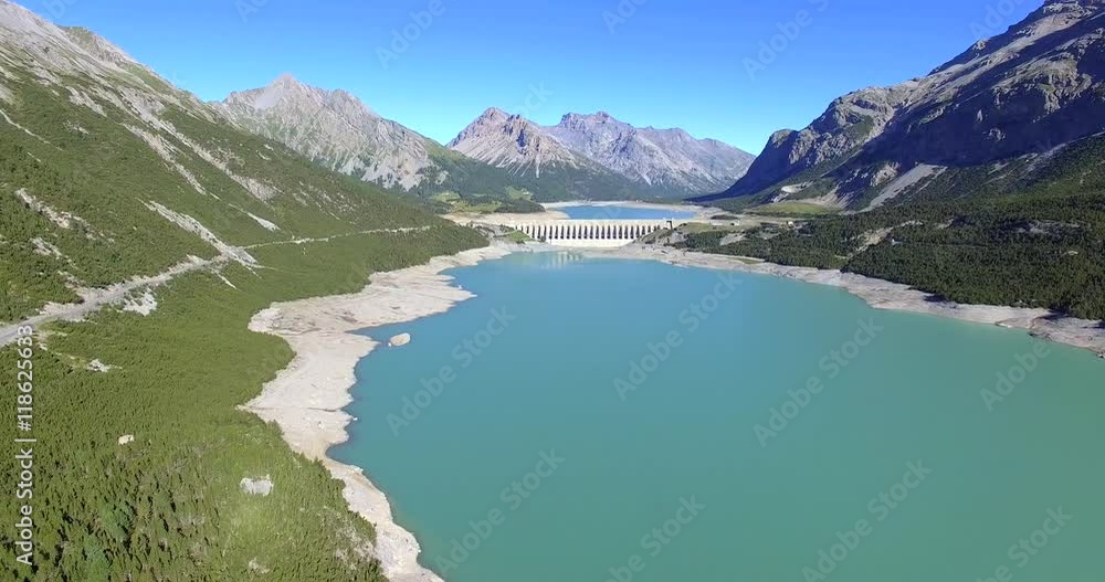 Aerial 4k - Dighe di Cancano e San Giacomo - Valdidentro - Valtellina (IT) Aerial 4k - Dighe di Cancano e San Giacomo - Valdidentro - Valtellina (IT)