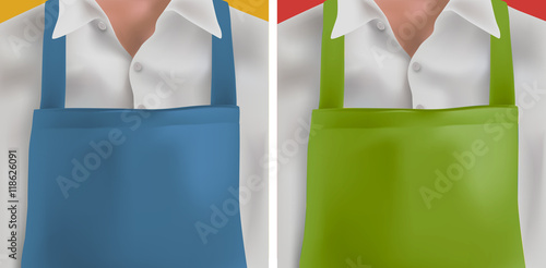 Tablier -  Commerçant - Panneau publicitaire