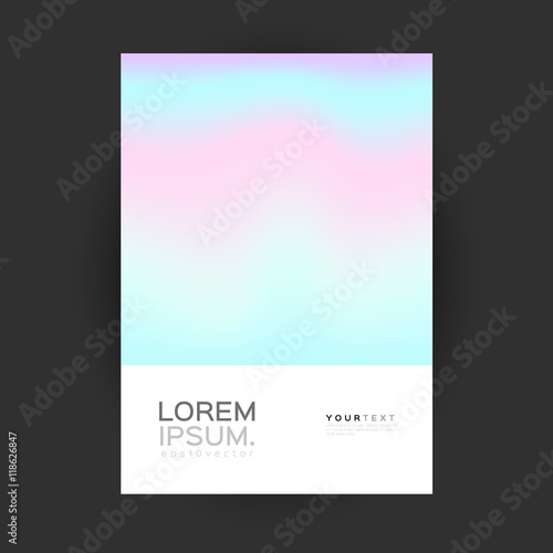 Cover Design Gradient Colors. Applicable for Covers, Placards, Posters, Flyers and Banner Design.