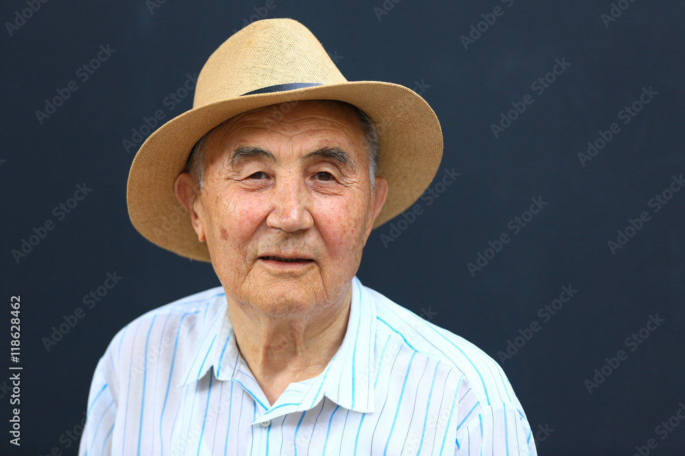 Portrait of an old man