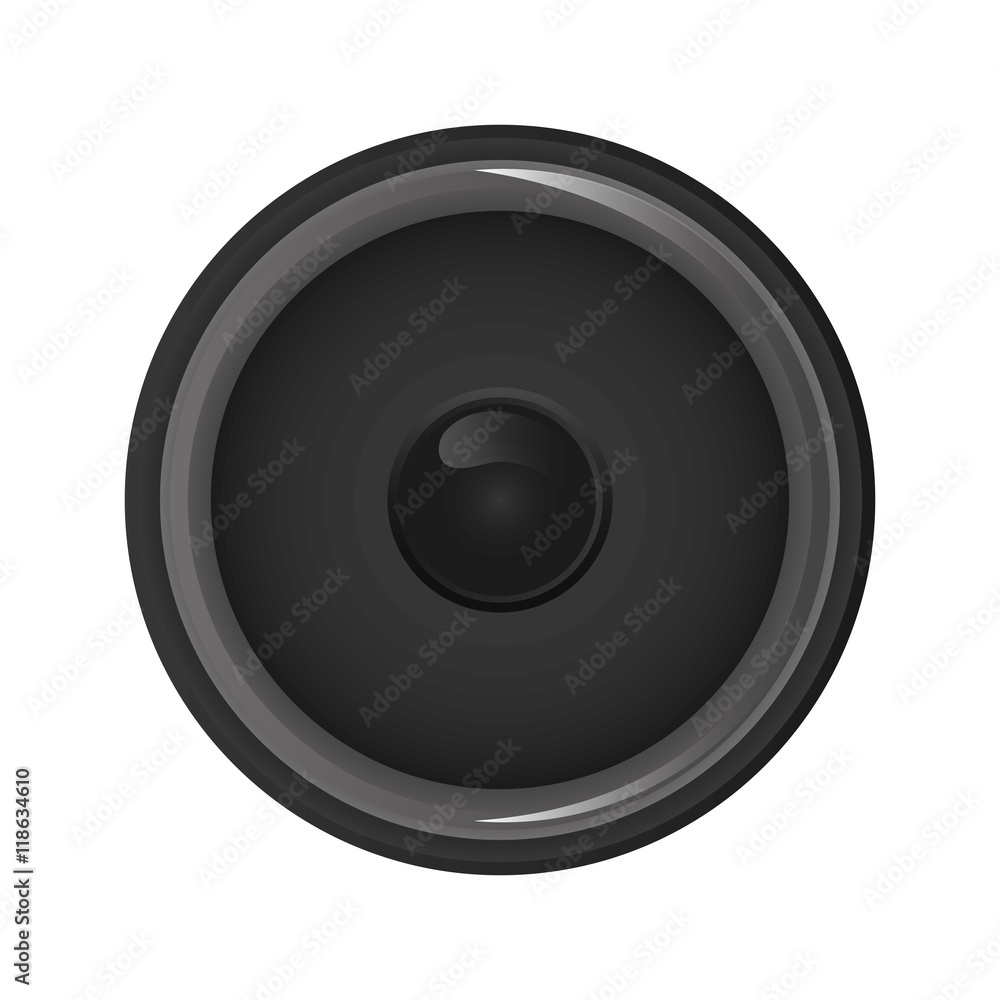 flat design music speaker icon vector illustration flat design music speaker icon vector illustration