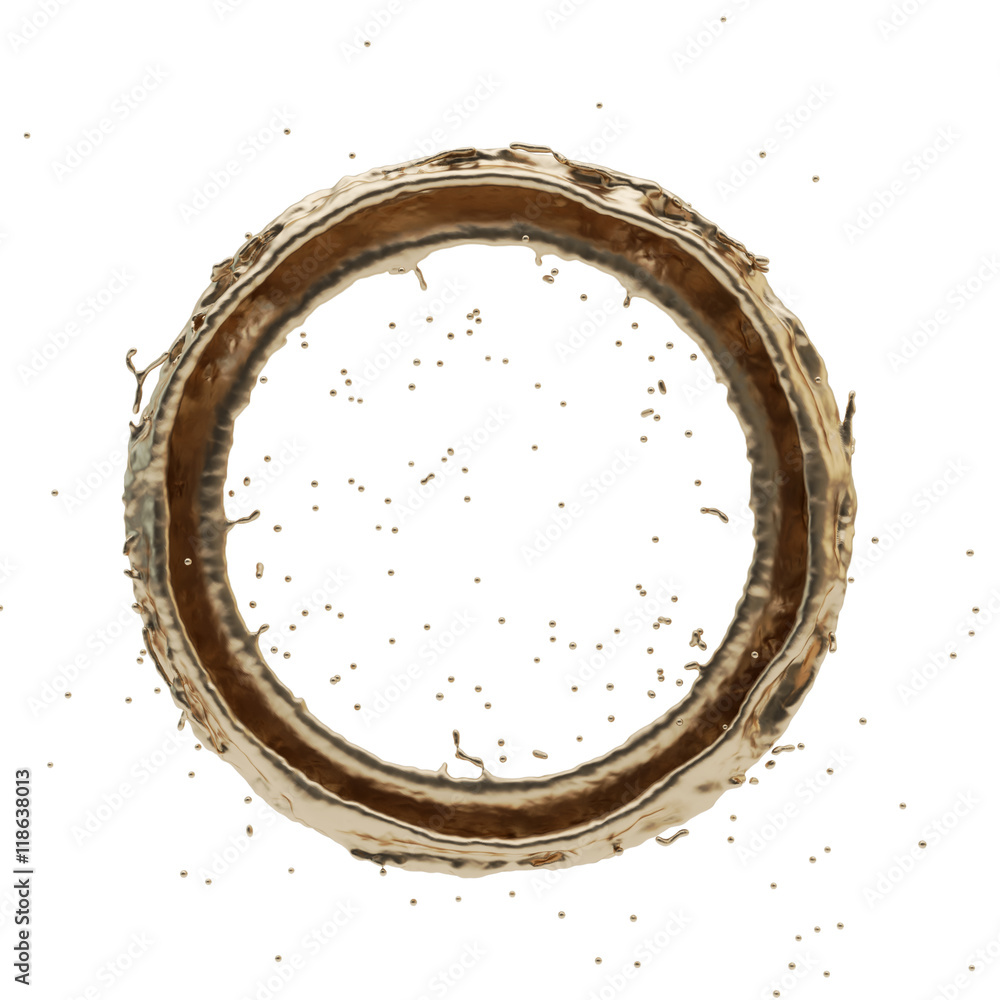 golden splash radial 3d rendering golden splash radial 3d rendering