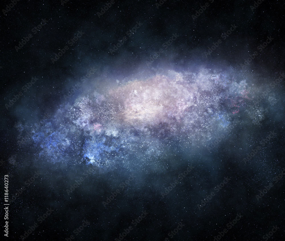 Obraz premium Majestic galaxy