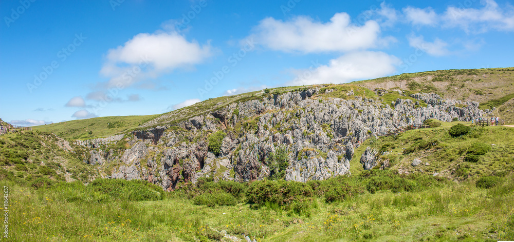 Parque Nacional de los Picos de Europa (Picos d’Europa) Asturies (Asturien, Asturias) Spanien (España)