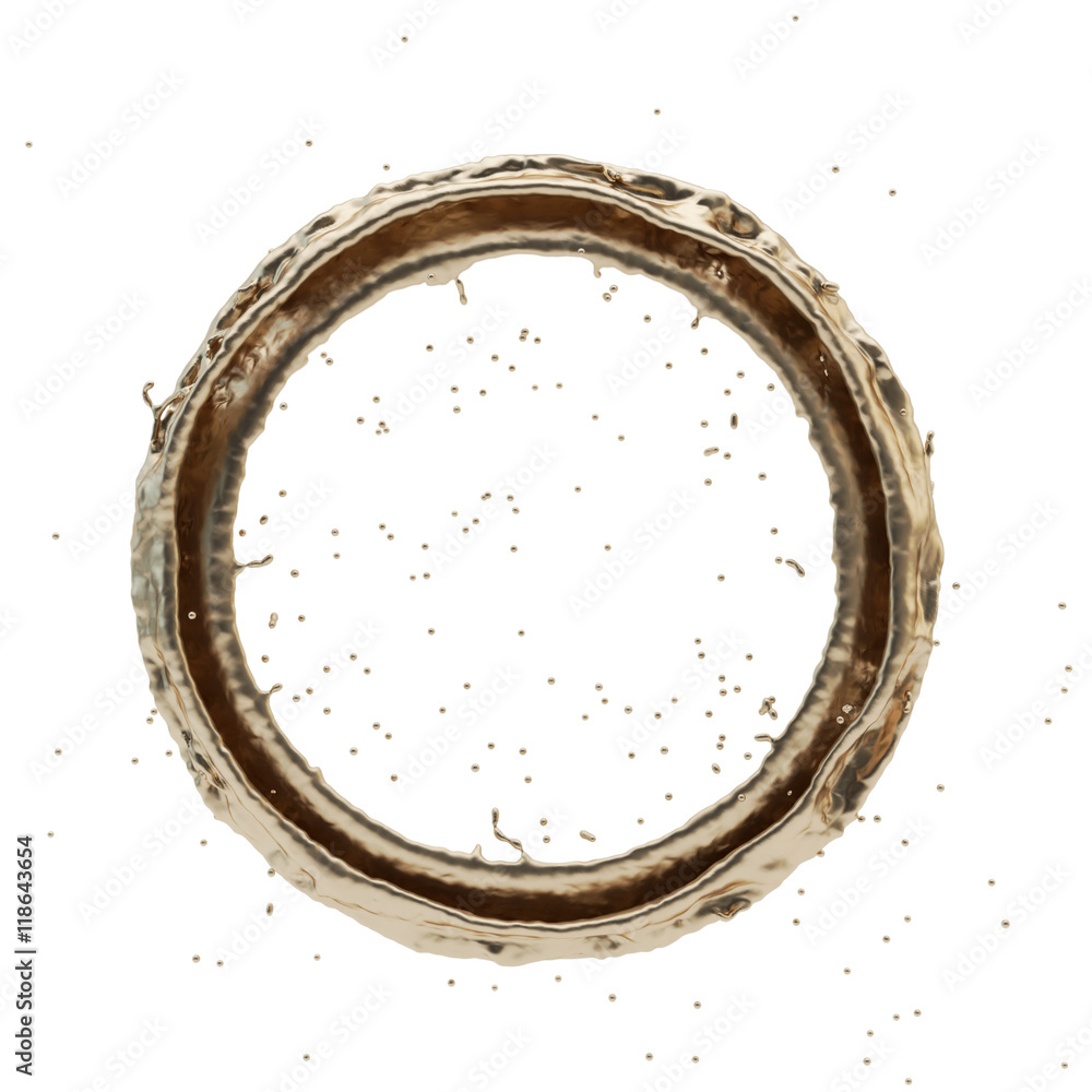 golden splash radial 3d rendering golden splash radial 3d rendering