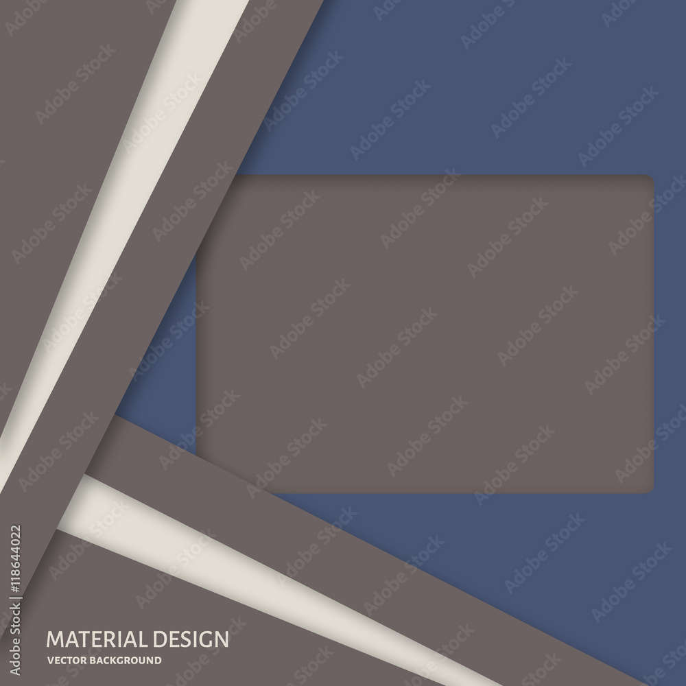 Unusual modern material design vector background Unusual modern material design vector background