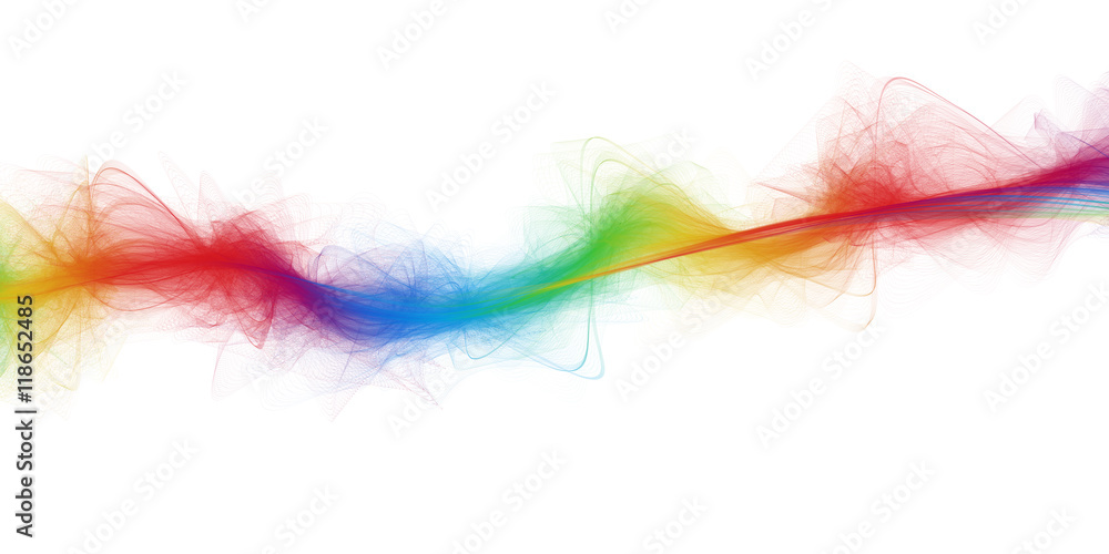 Beautiful detailed wave of color Beautiful detailed wave of color
