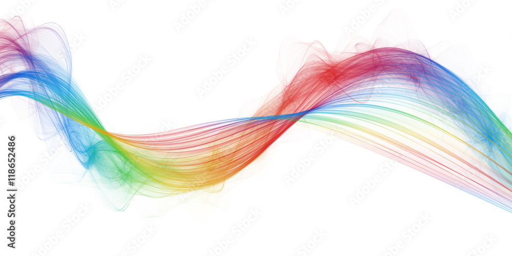 Beautiful detailed wave of color Beautiful detailed wave of color