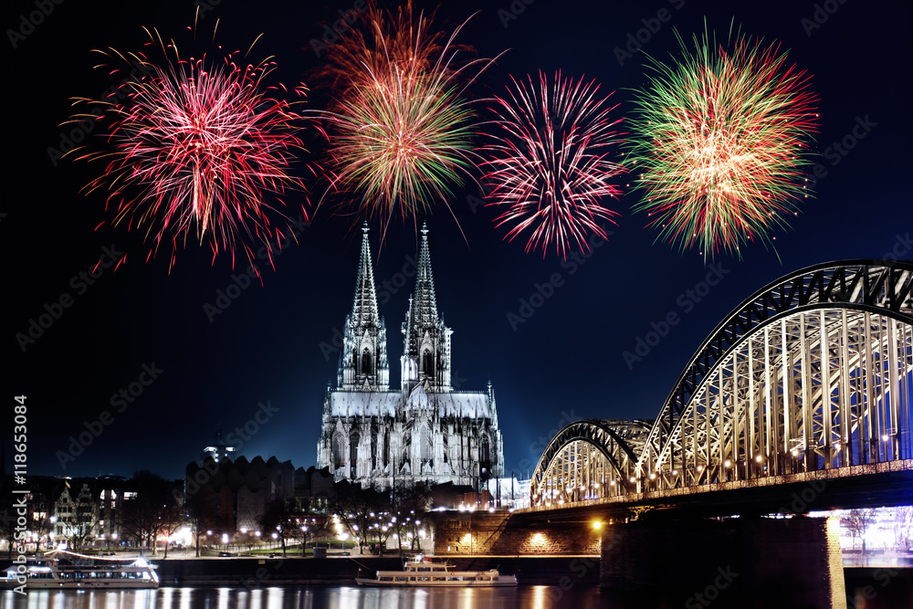 Köln Feuerwerk