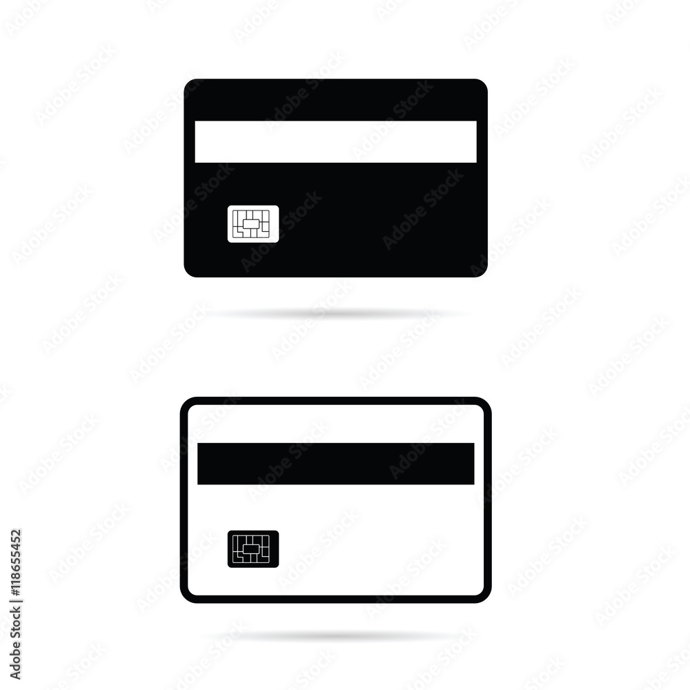 card set in black and white color illustration card set in black and white color illustration