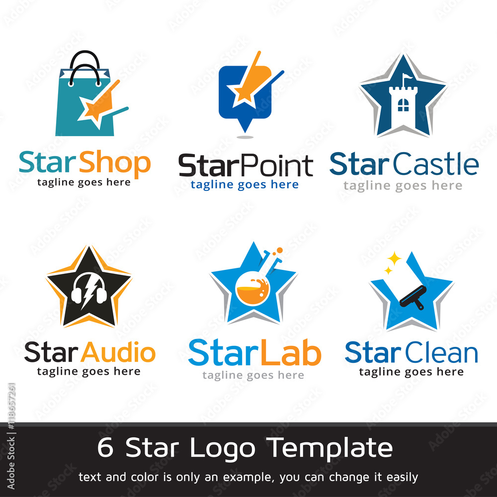Star Logo Template Design Vector Star Logo Template Design Vector
