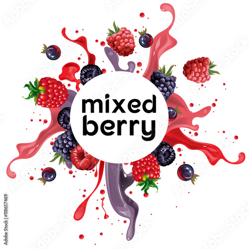 mixed berry punch photo