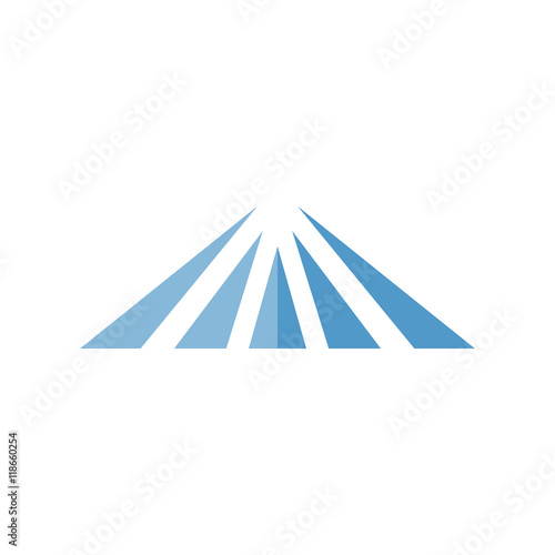 triangle vector logo icon