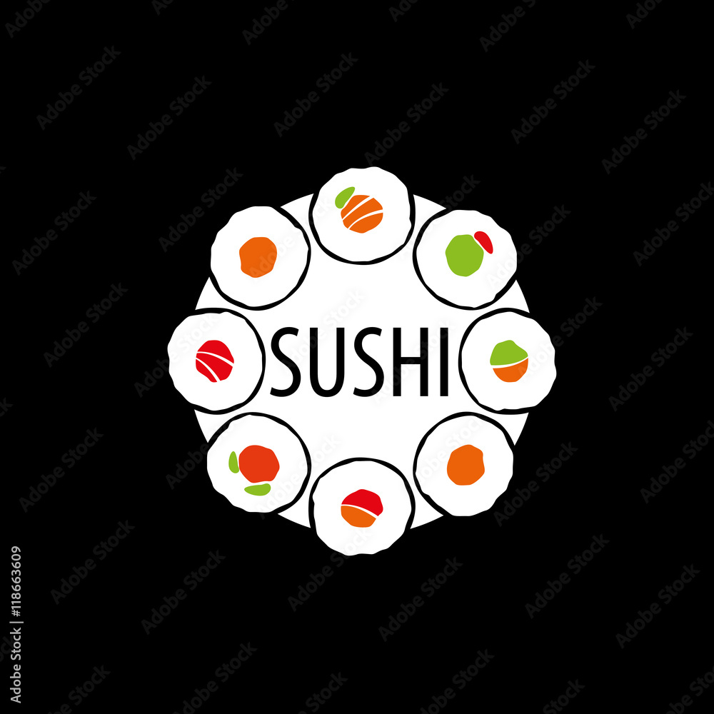 vector sushi logo vector sushi logo