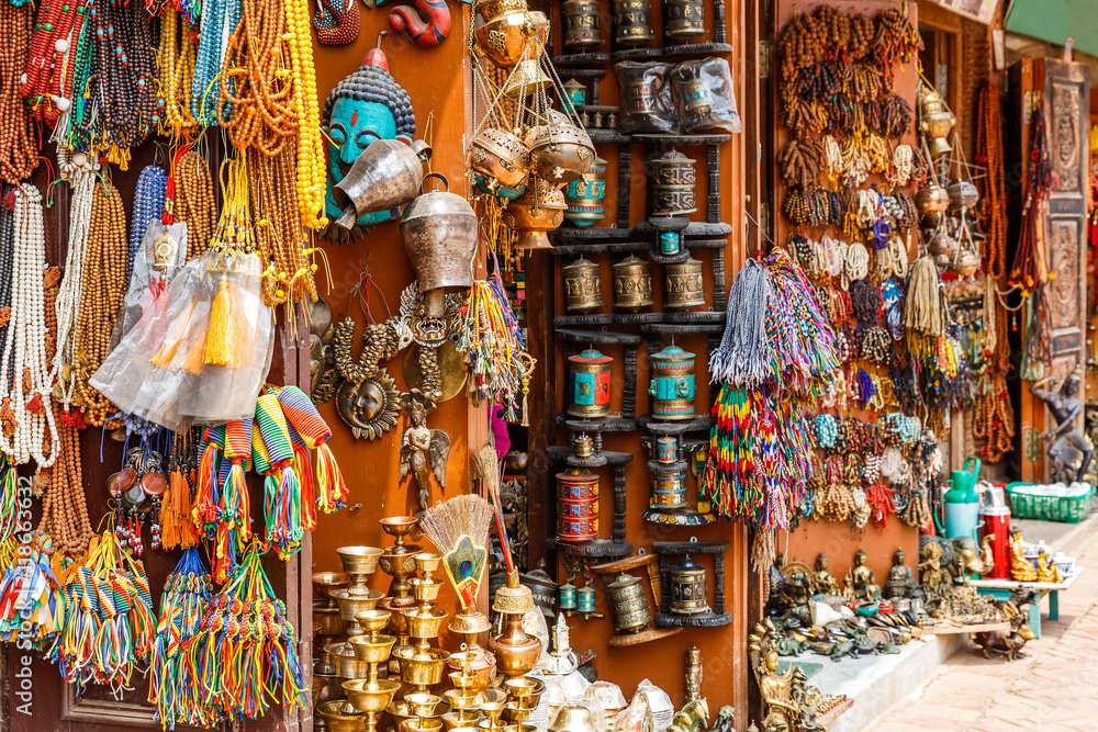 Nepalese souvenir shop Nepalese souvenir shop