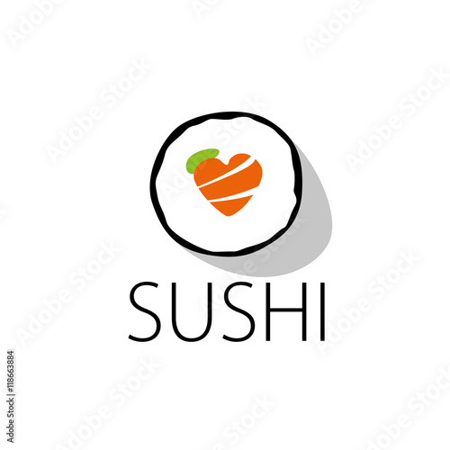 vector sushi logo