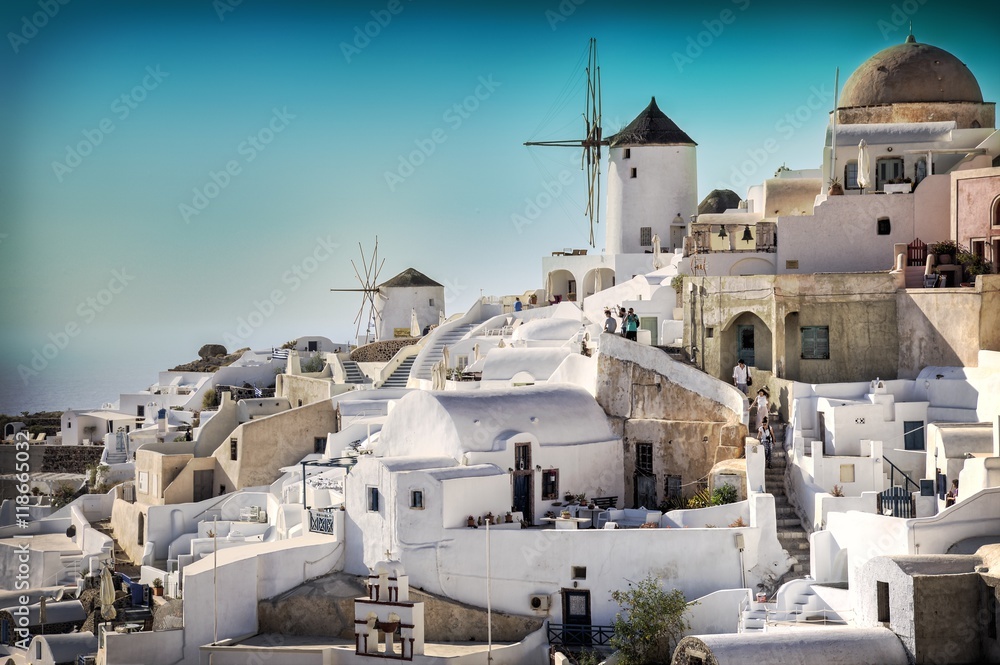 Fototapeta premium Santorini