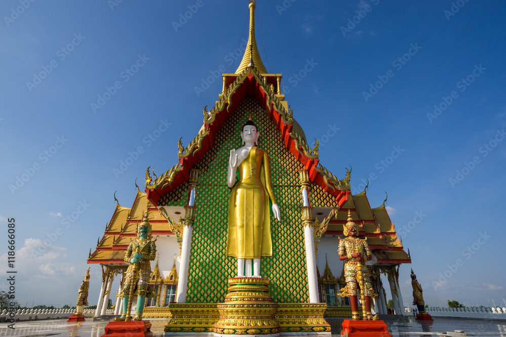 Standiing Budha Temple
