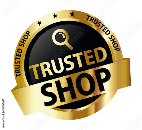 Trusted Shop. Button.