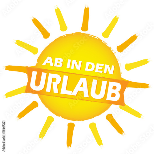 Sonne ab in den Urlaub