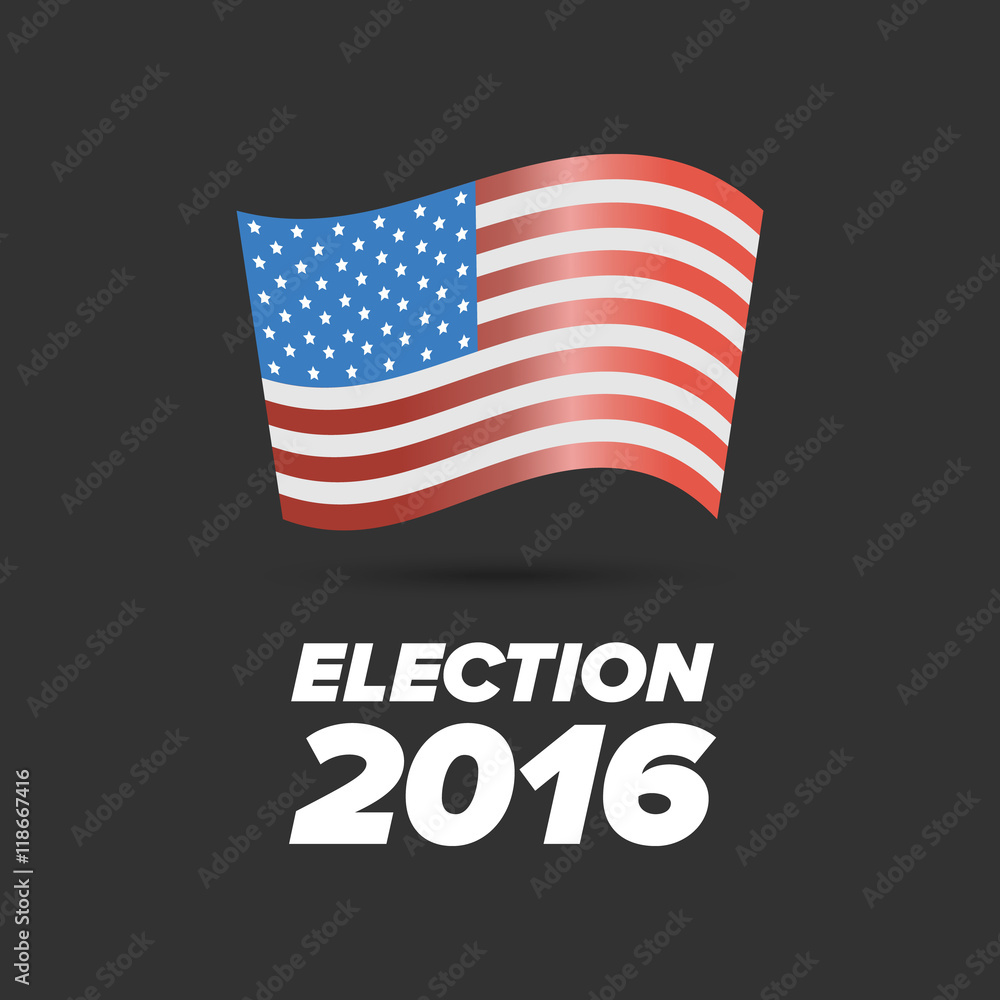United States Election Vote sign United States Election Vote sign