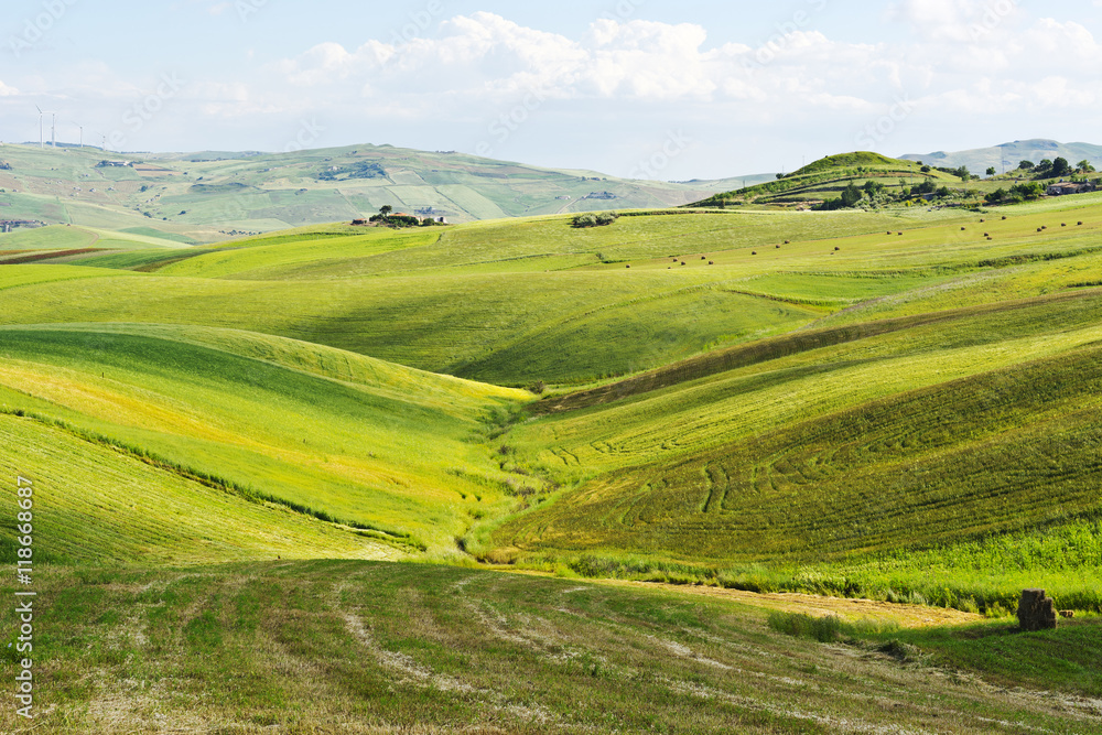 Obraz premium Hills of Sicily