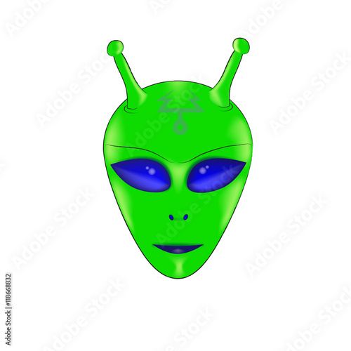 green alien