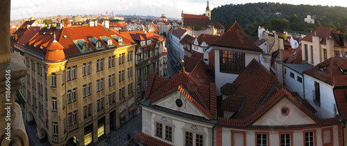 Konstfotografi Praga skyline
