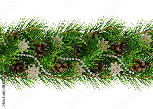 Christmas garland for decoration