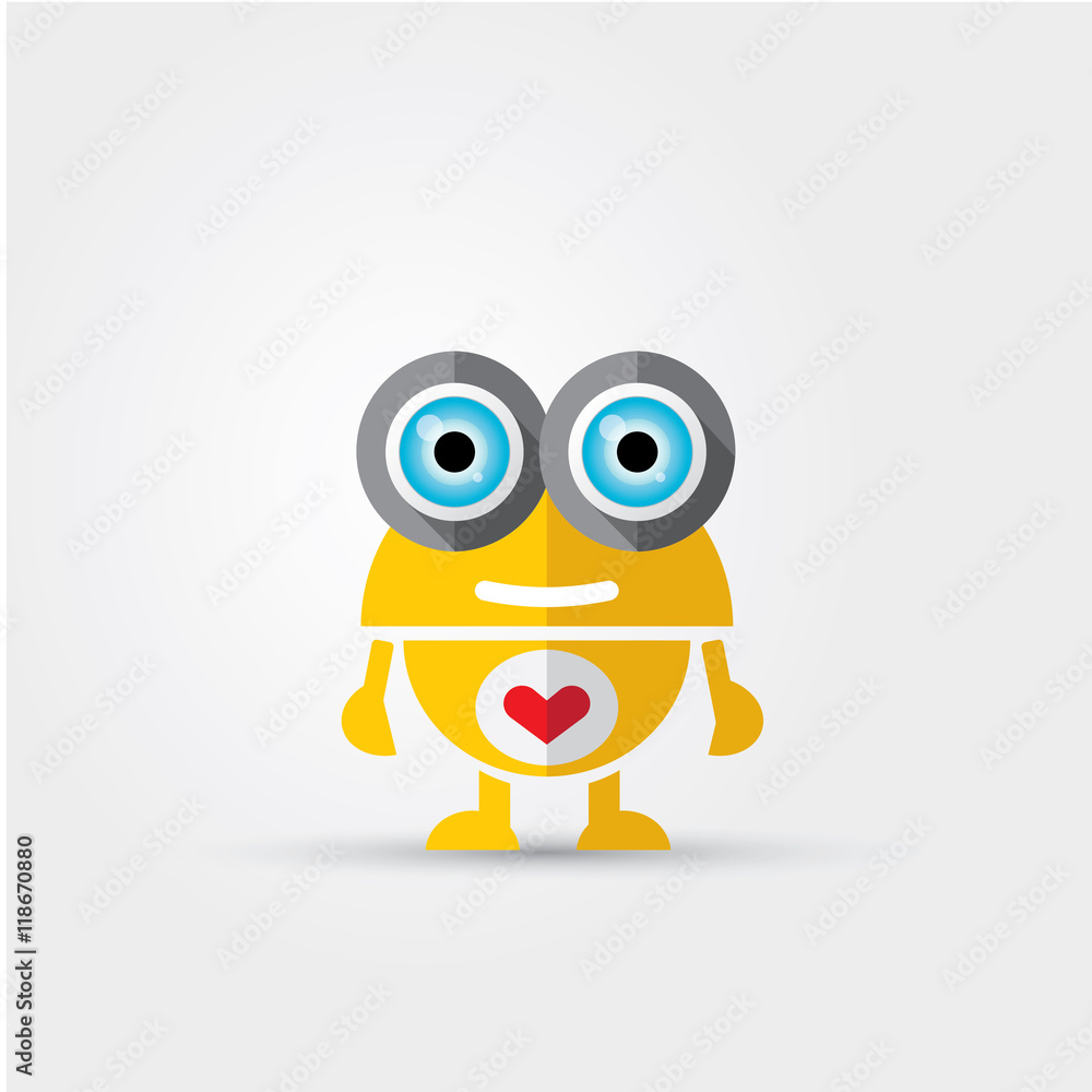 orange Cartoon Character Cute orange Cartoon Character Cute
