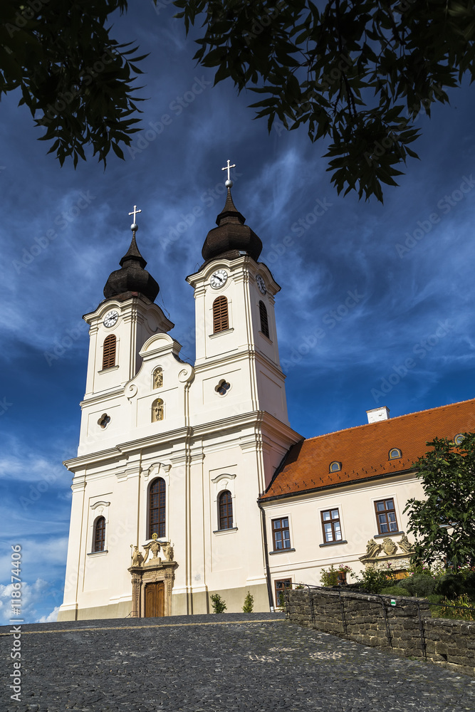 Benedictine Abbey on the Tihany Benedictine Abbey on the Tihany