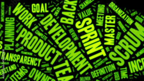 Agile Tag Cloud - Illustration