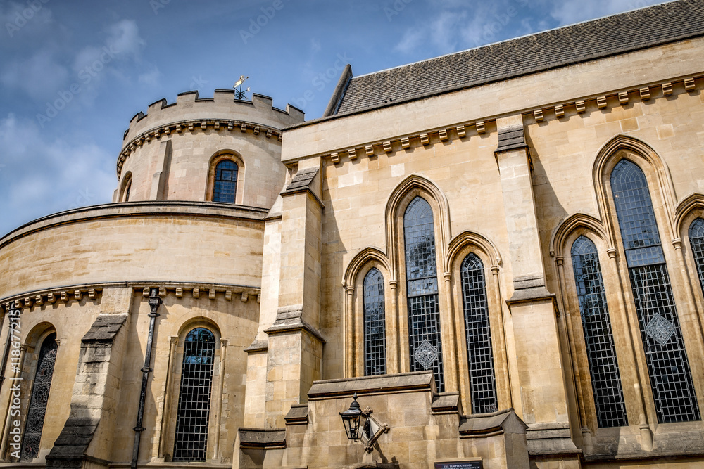 The Temple Church is a late 12th-century church in the City of London built by the Knights Templar as their English headquarters. During the reign of King John it served as the royal treasury