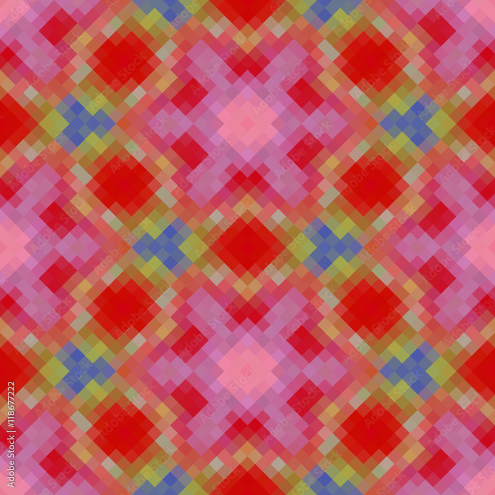 Kaleidoscopic low poly rhomb style vector mosaic background Kaleidoscopic low poly rhomb style vector mosaic background