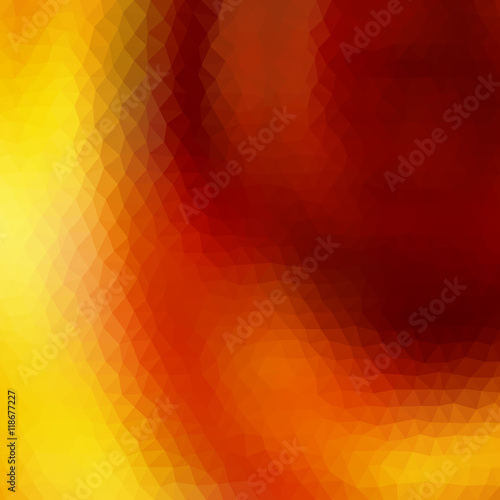 Gradient low poly triangle style vector mosaic background