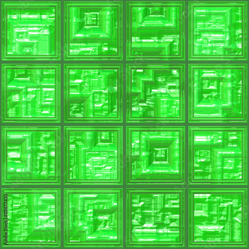 Glass tiles seamless generated texture