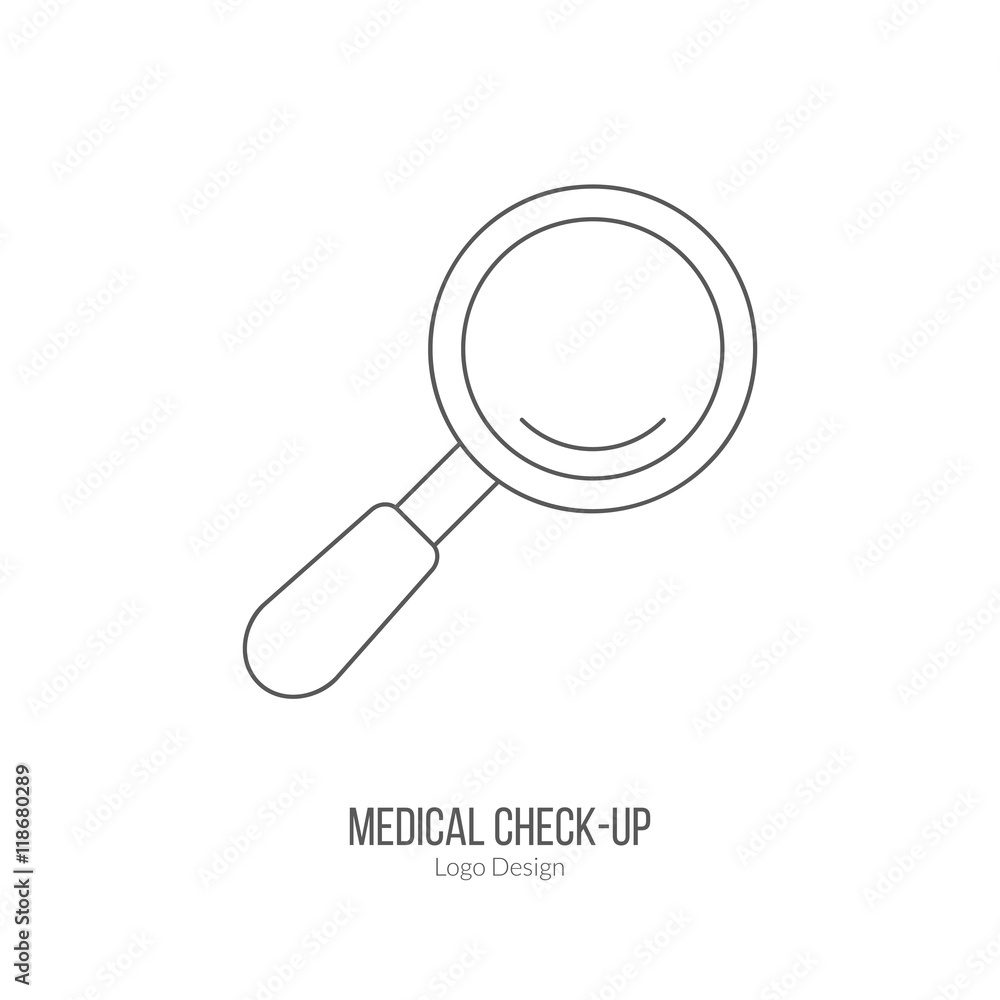 Medical diagnostic, checkup graphic design concept Medical diagnostic, checkup graphic design concept