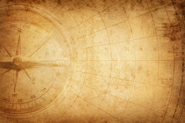 Pirate and nautical theme grunge background