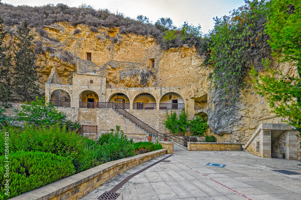 Saint Neophytos Monastery near Paphos, Cyprus