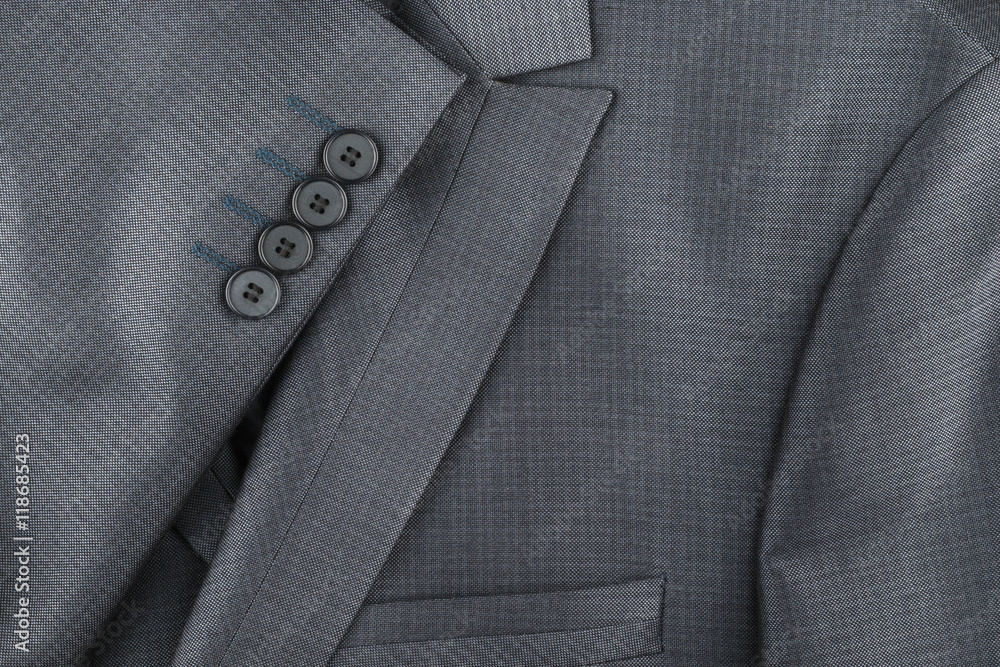 Texture of the classic jacket with pocket and sleeves Texture of the classic jacket with pocket and sleeves
