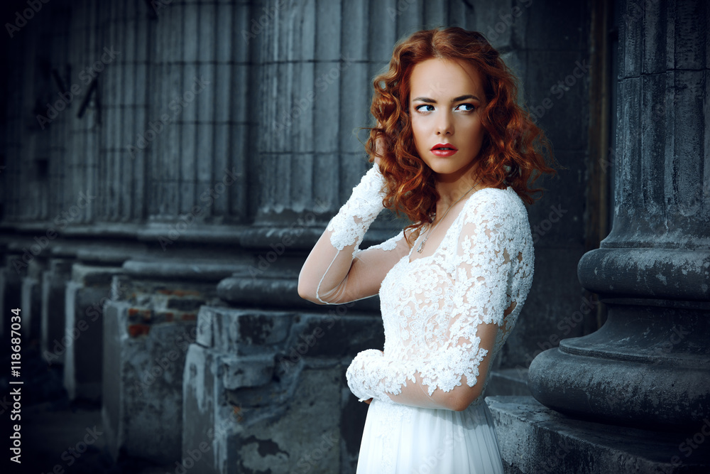 Fototapeta premium beautiful bride