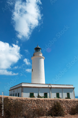 Фотография Fomentera, Isole Baleari: vista del Faro de La Mola il 3 settembre 2010