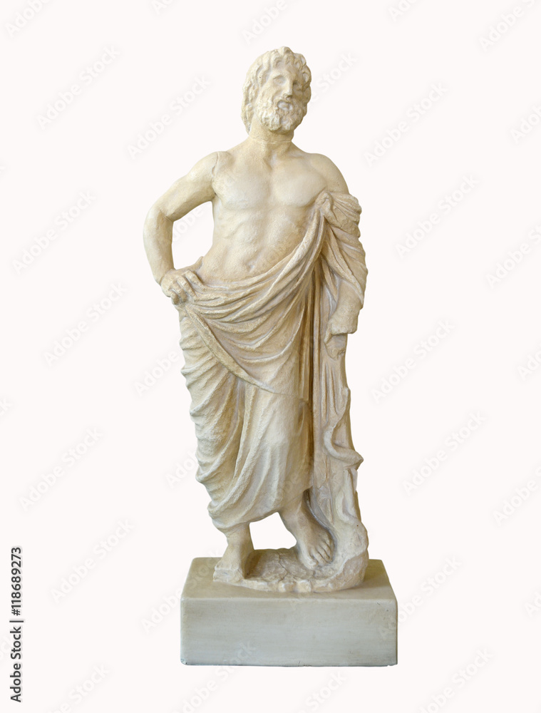 Marble greek statuette