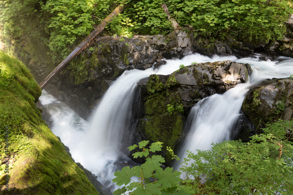 Sol Duc Falls in Olympic National Park